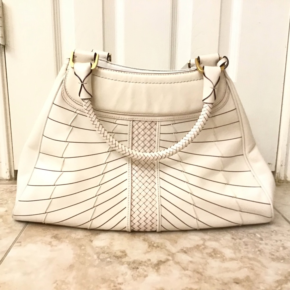 Cole Haan White Tote Bag